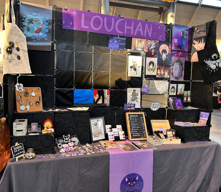 My Artist Alley Table (CCon Stuttgart 2024)
